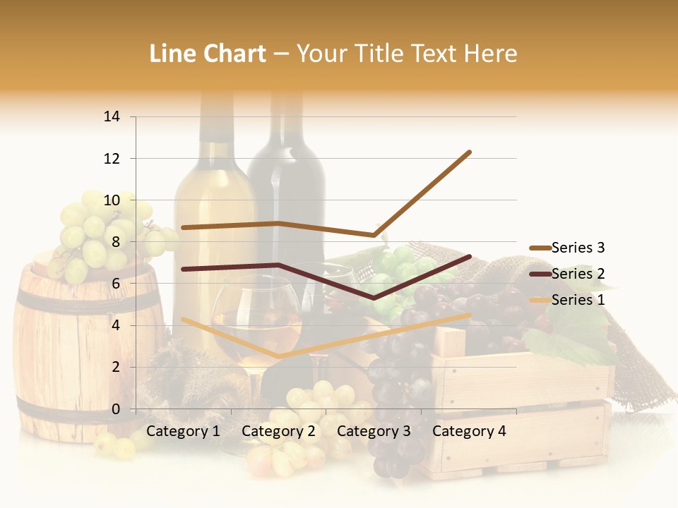 Pink Branch Harvest PowerPoint Template