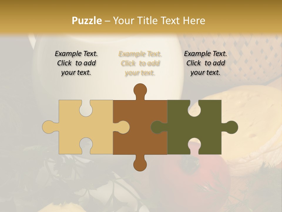 Plate Glass Tomato PowerPoint Template