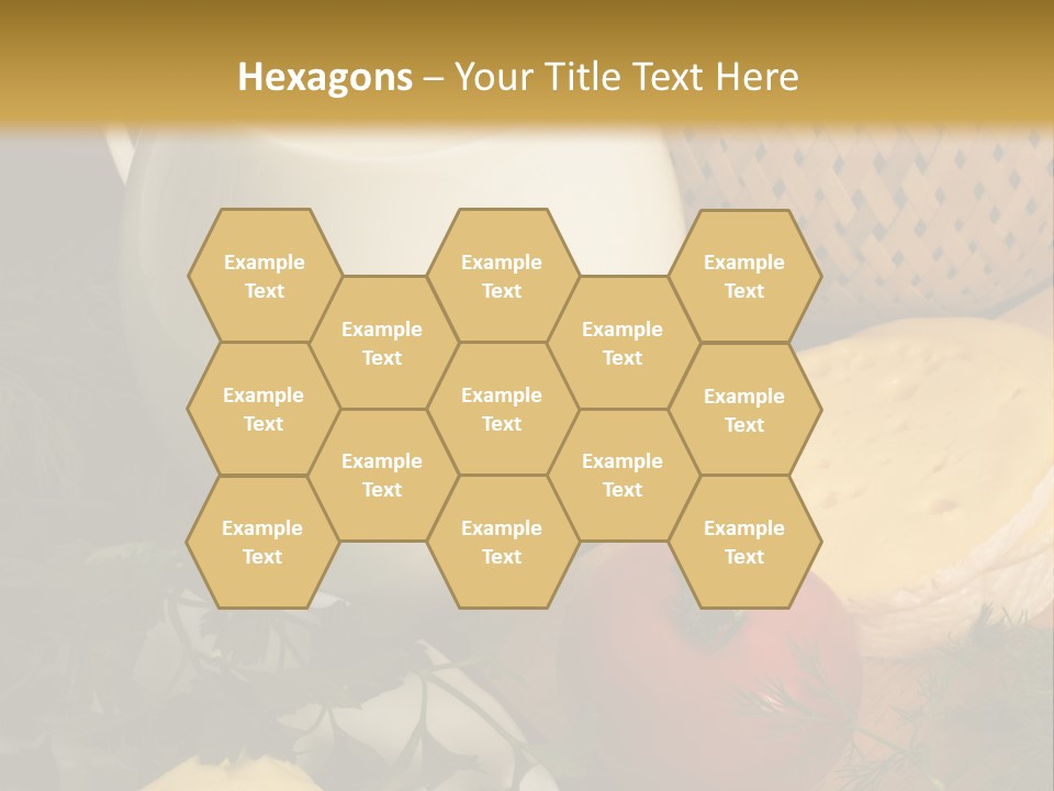 Plate Glass Tomato PowerPoint Template