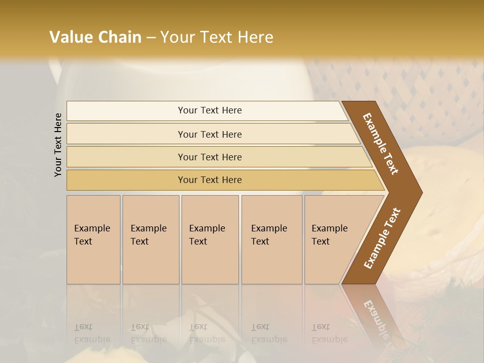 Plate Glass Tomato PowerPoint Template