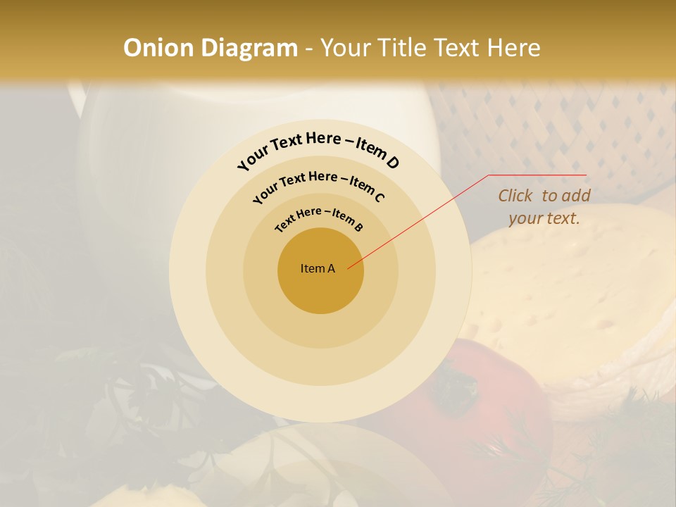Plate Glass Tomato PowerPoint Template