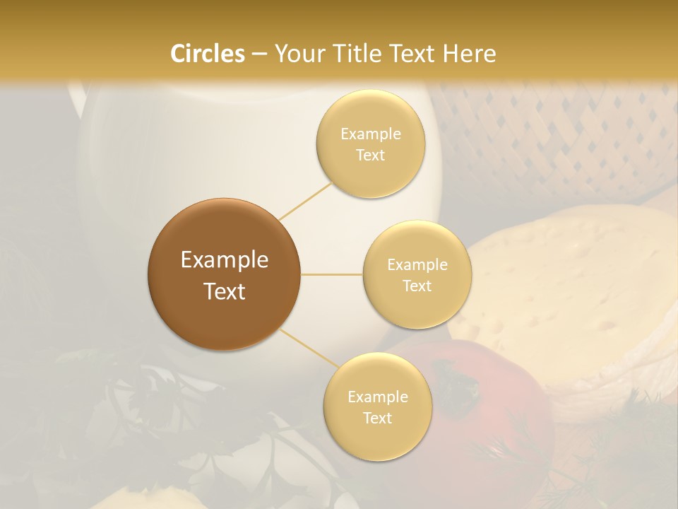 Plate Glass Tomato PowerPoint Template
