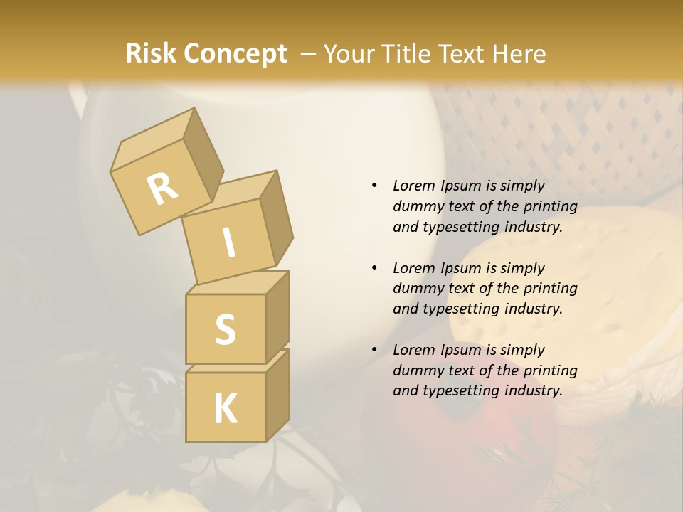 Plate Glass Tomato PowerPoint Template