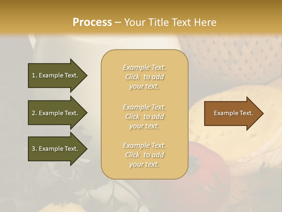 Plate Glass Tomato PowerPoint Template