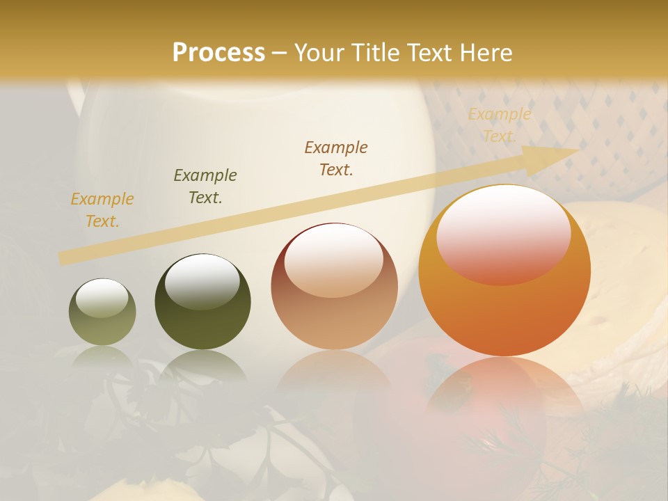 Plate Glass Tomato PowerPoint Template