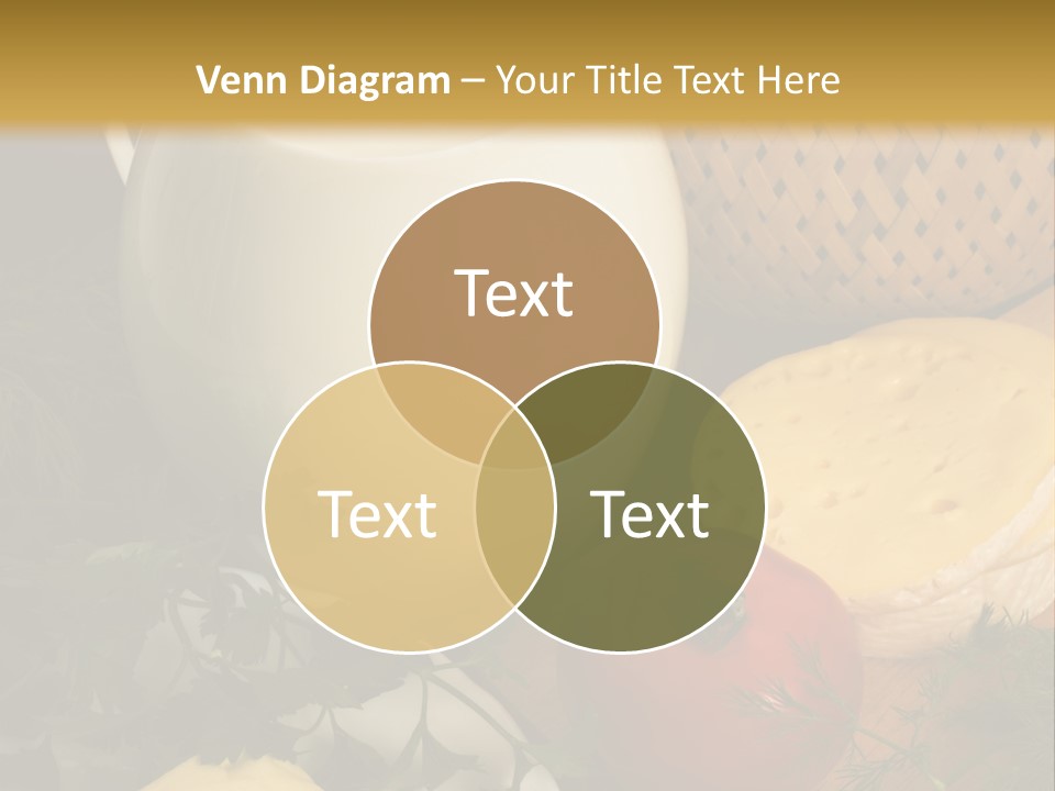 Plate Glass Tomato PowerPoint Template