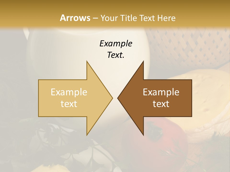 Plate Glass Tomato PowerPoint Template