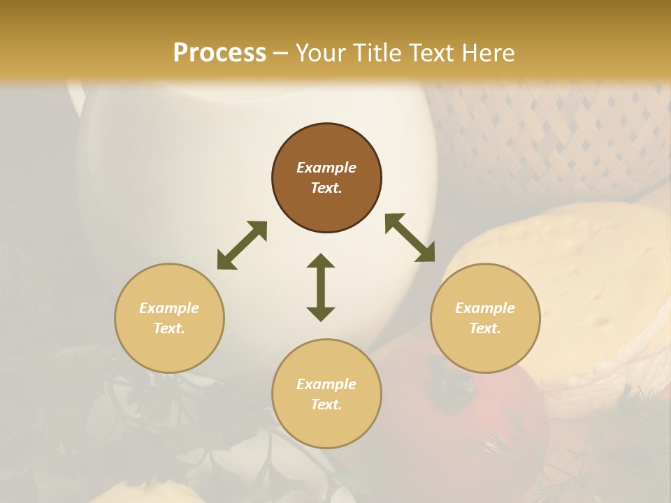 Plate Glass Tomato PowerPoint Template