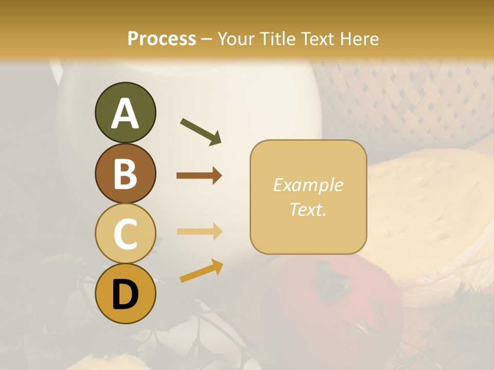 Plate Glass Tomato PowerPoint Template