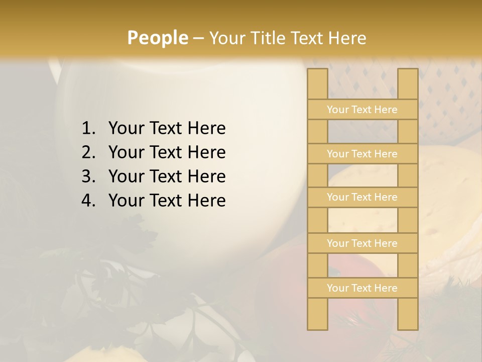 Plate Glass Tomato PowerPoint Template