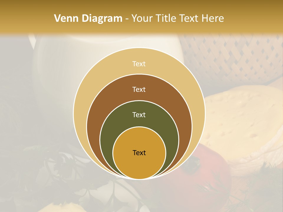 Plate Glass Tomato PowerPoint Template