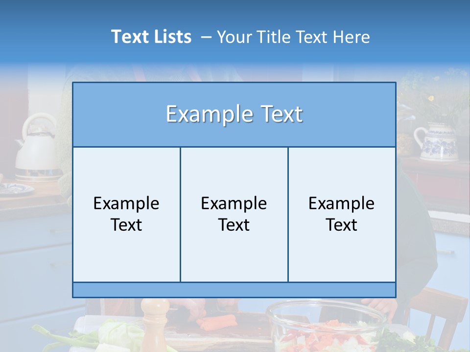 Father Casual Holding PowerPoint Template
