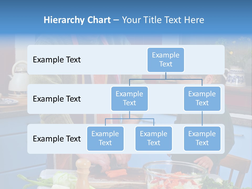 Father Casual Holding PowerPoint Template