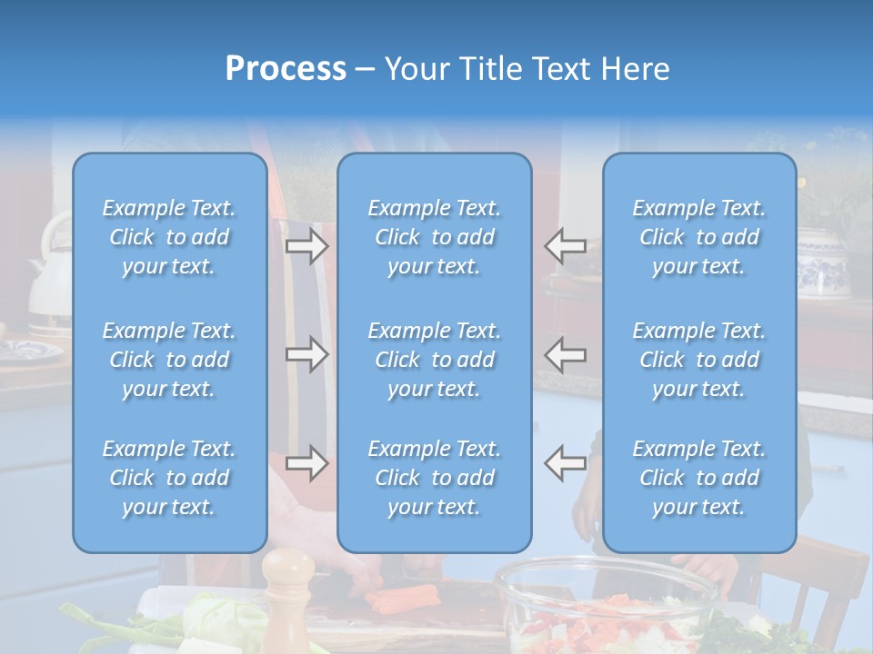Father Casual Holding PowerPoint Template
