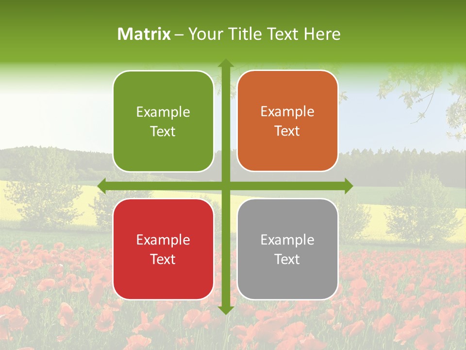 Harvesting Environmental Fuel PowerPoint Template