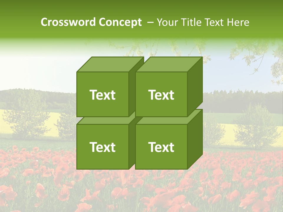 Harvesting Environmental Fuel PowerPoint Template