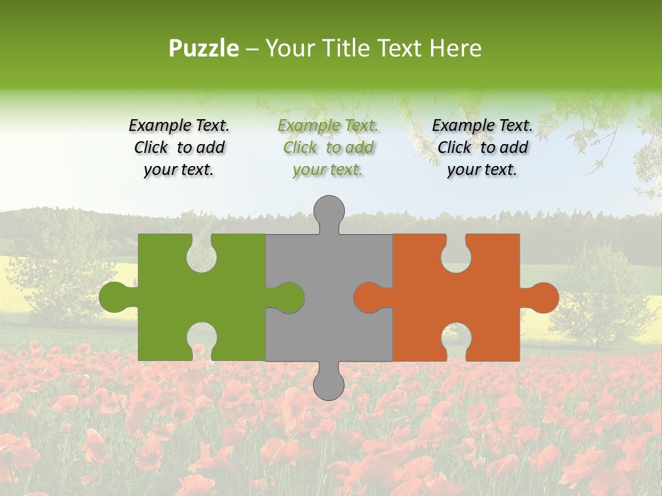 Harvesting Environmental Fuel PowerPoint Template