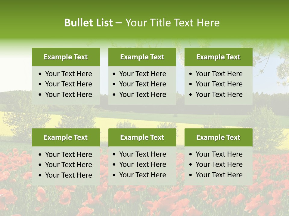 Harvesting Environmental Fuel PowerPoint Template