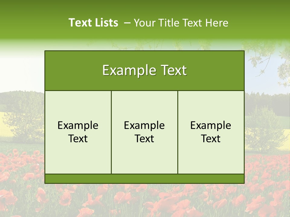 Harvesting Environmental Fuel PowerPoint Template