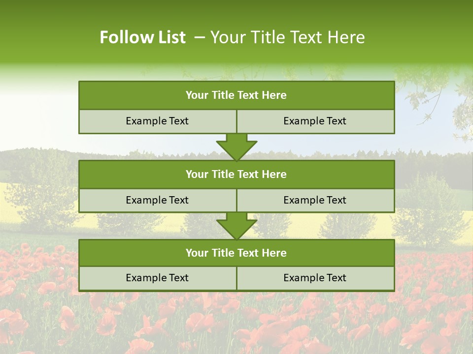 Harvesting Environmental Fuel PowerPoint Template