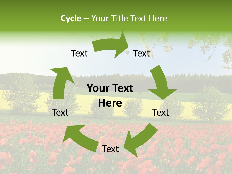 Harvesting Environmental Fuel PowerPoint Template