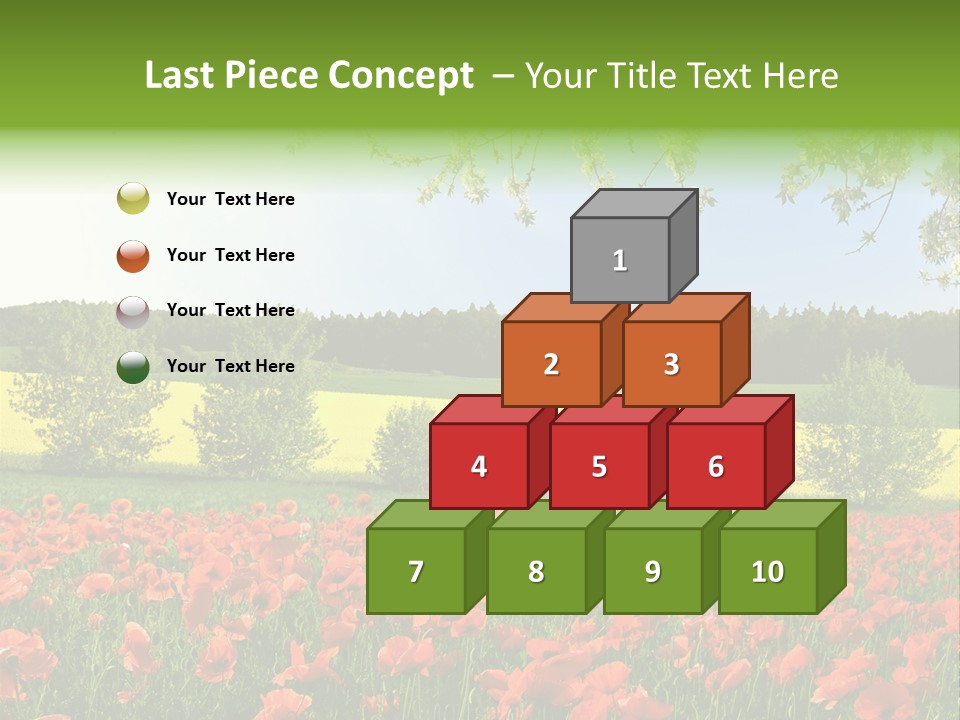 Harvesting Environmental Fuel PowerPoint Template