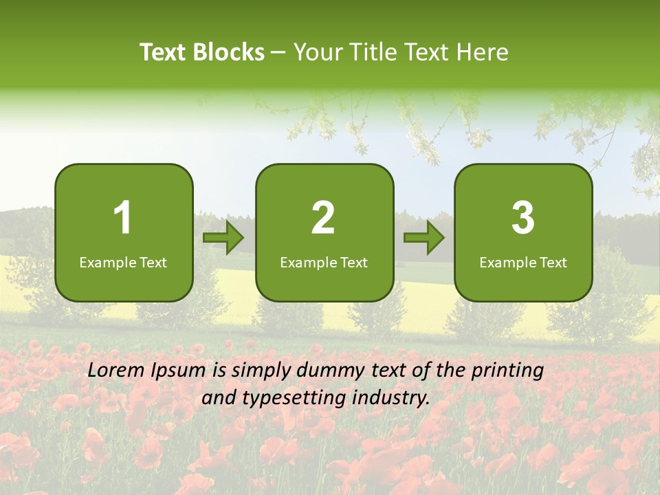 Harvesting Environmental Fuel PowerPoint Template
