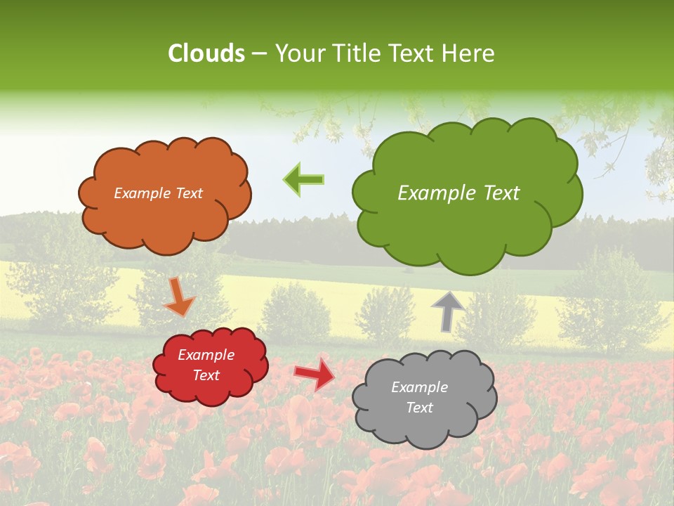 Harvesting Environmental Fuel PowerPoint Template