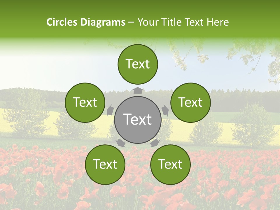 Harvesting Environmental Fuel PowerPoint Template