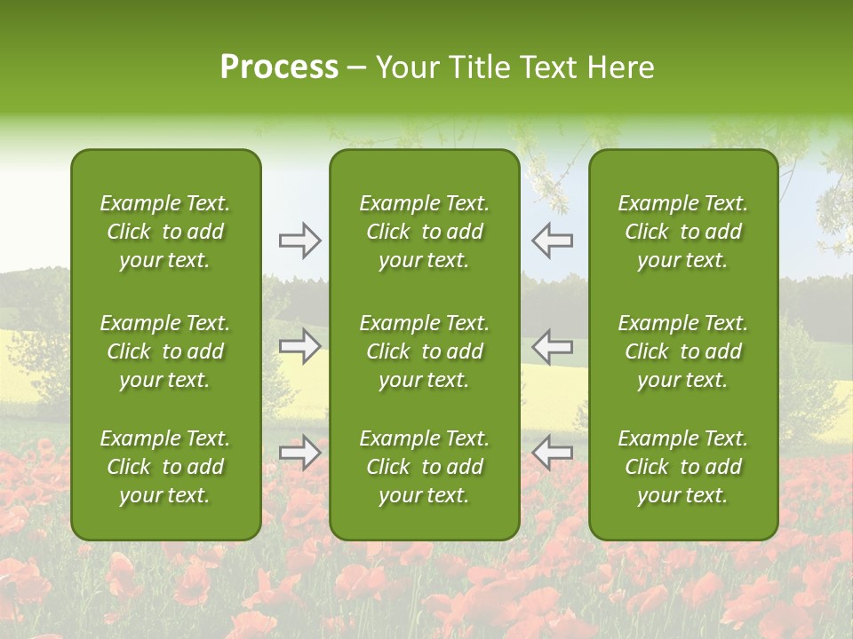 Harvesting Environmental Fuel PowerPoint Template