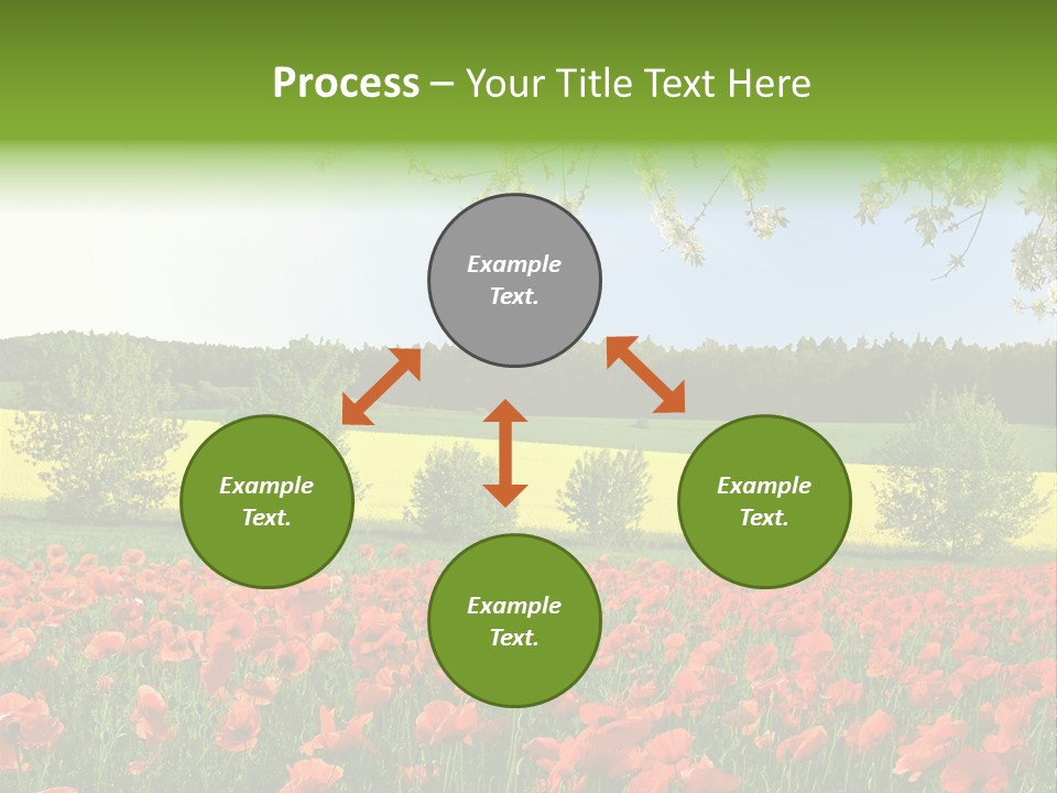 Harvesting Environmental Fuel PowerPoint Template