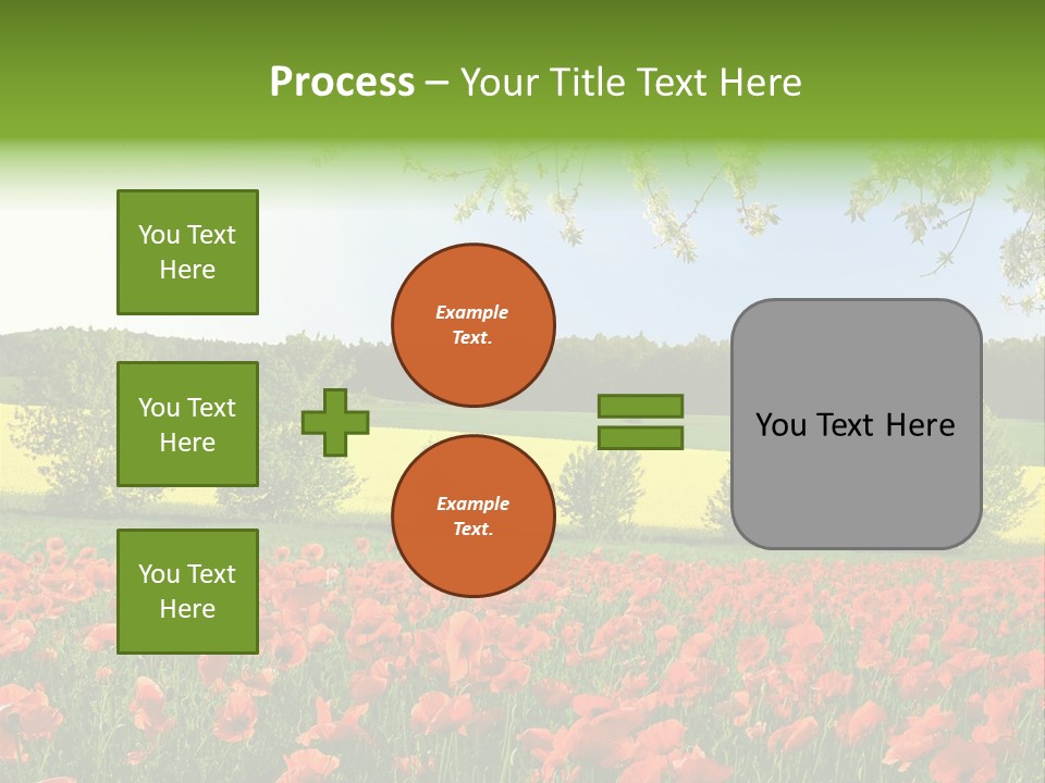 Harvesting Environmental Fuel PowerPoint Template