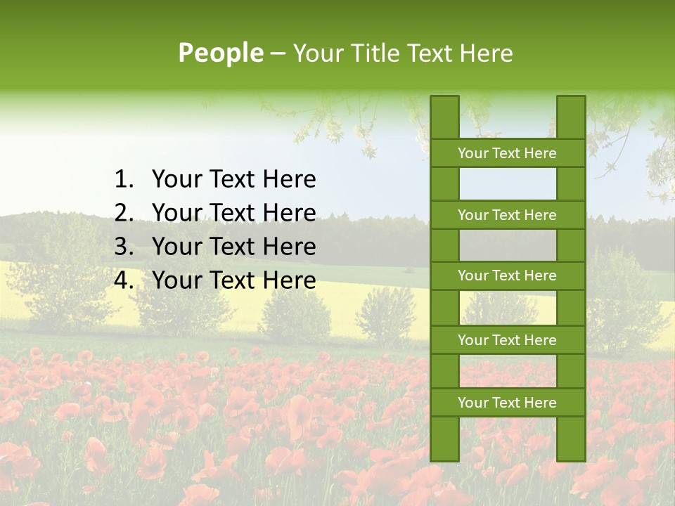 Harvesting Environmental Fuel PowerPoint Template