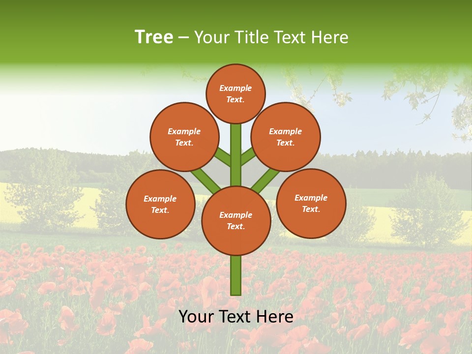 Harvesting Environmental Fuel PowerPoint Template