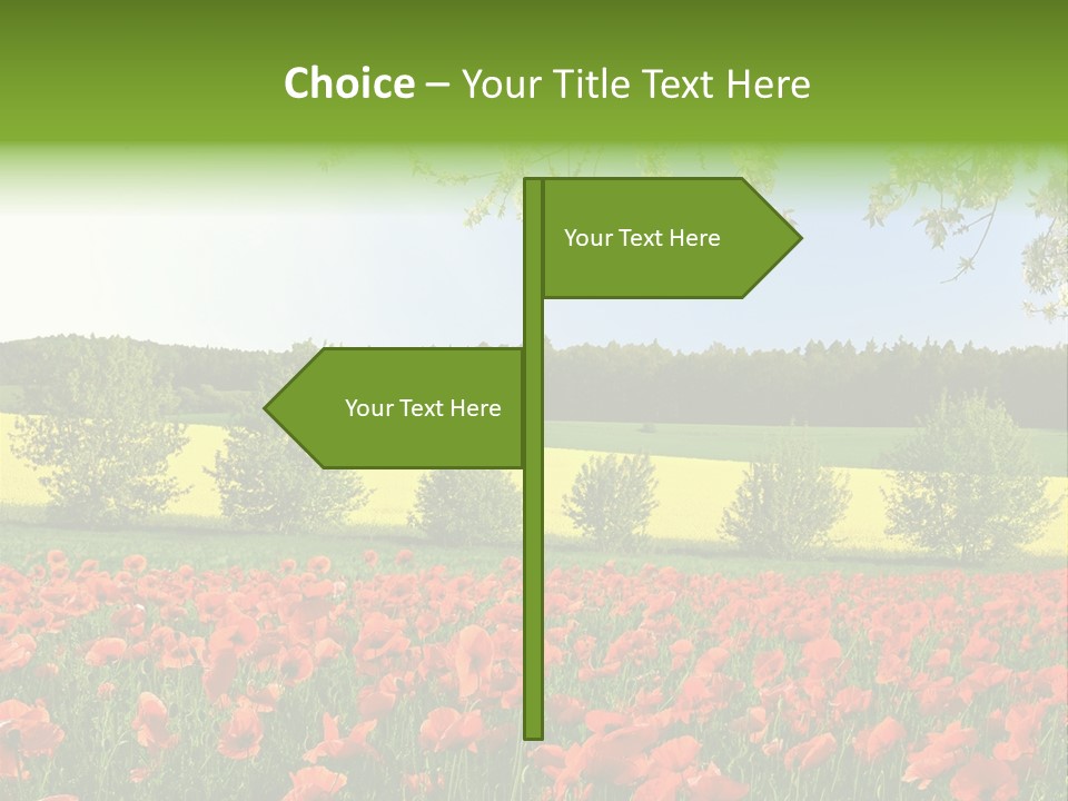 Harvesting Environmental Fuel PowerPoint Template