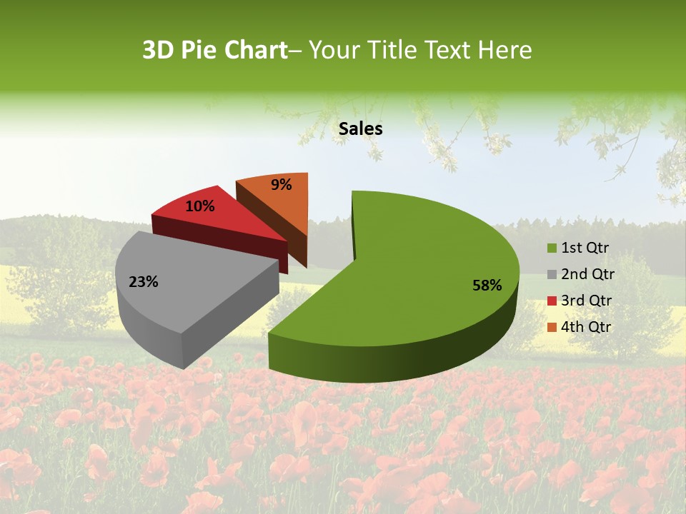 Harvesting Environmental Fuel PowerPoint Template