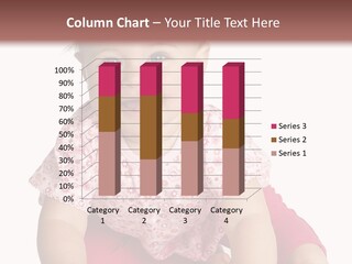 Krabbeln Pink Kindheit PowerPoint Template