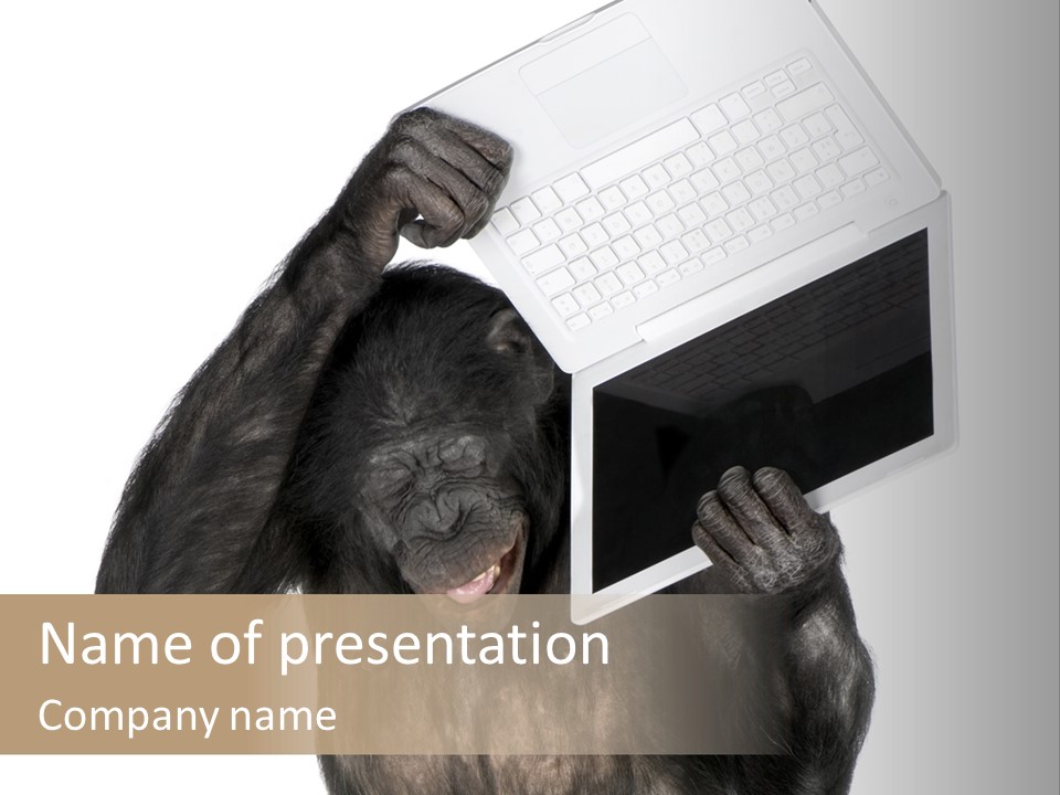 Creature Smart Mind PowerPoint Template