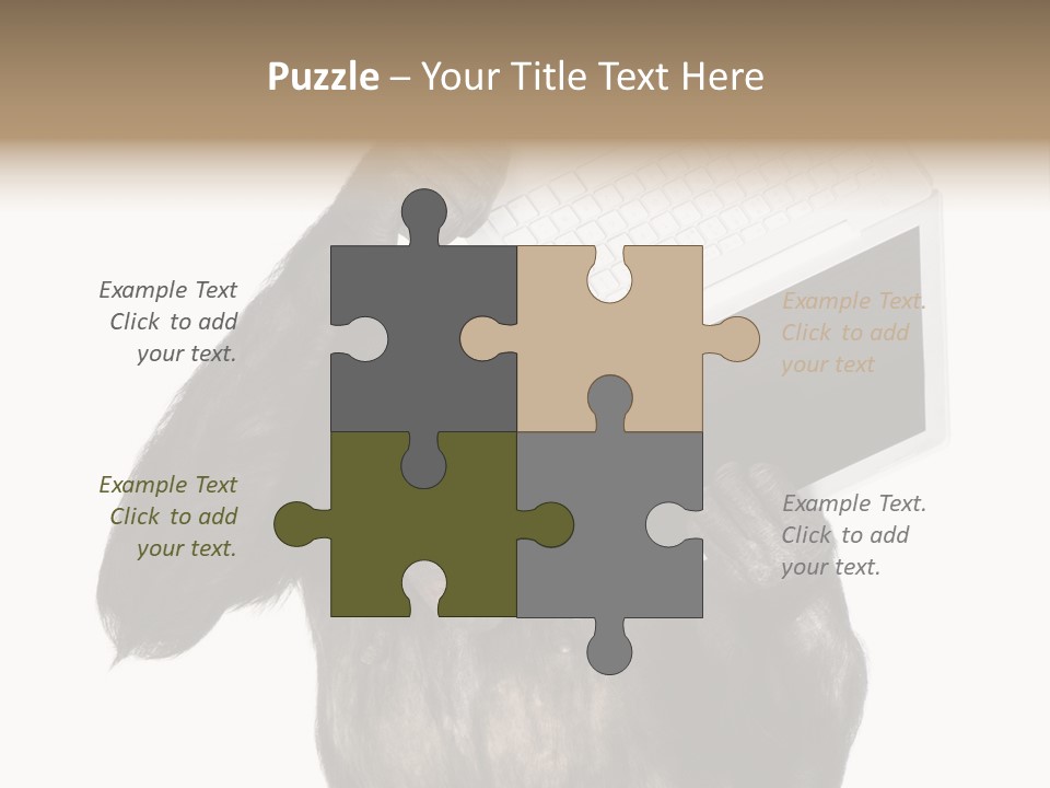 Creature Smart Mind PowerPoint Template