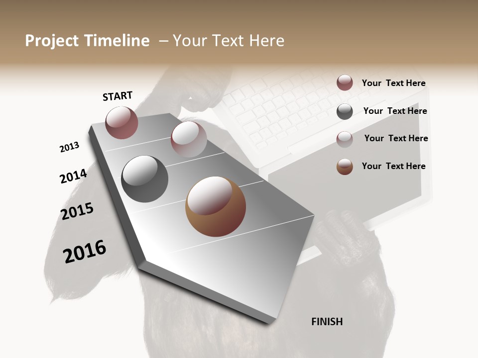 Creature Smart Mind PowerPoint Template