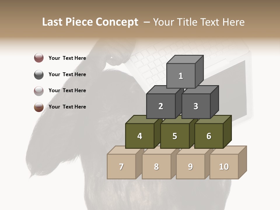 Creature Smart Mind PowerPoint Template