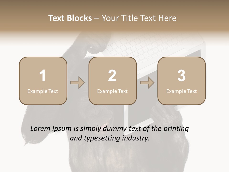 Creature Smart Mind PowerPoint Template