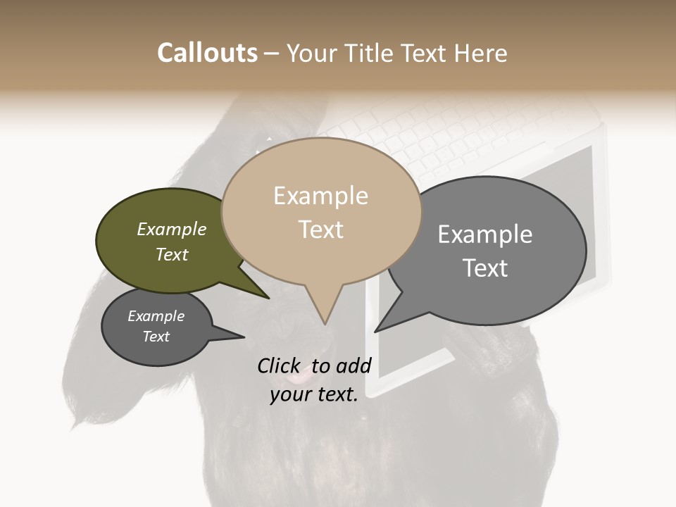 Creature Smart Mind PowerPoint Template