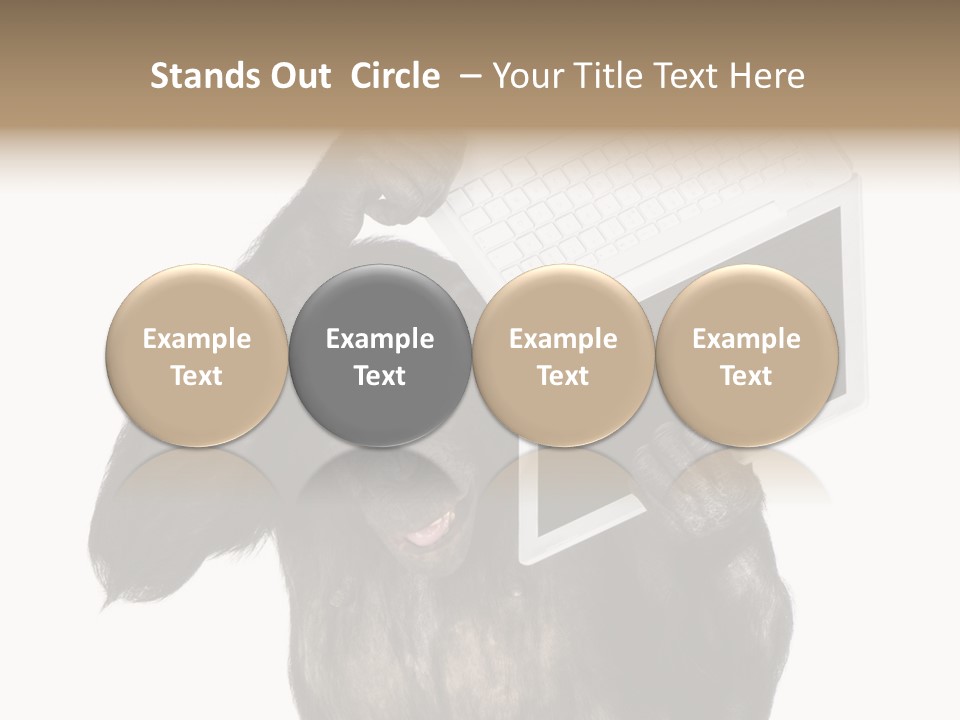 Creature Smart Mind PowerPoint Template