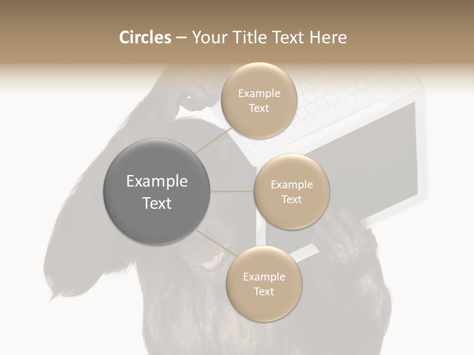 Creature Smart Mind PowerPoint Template