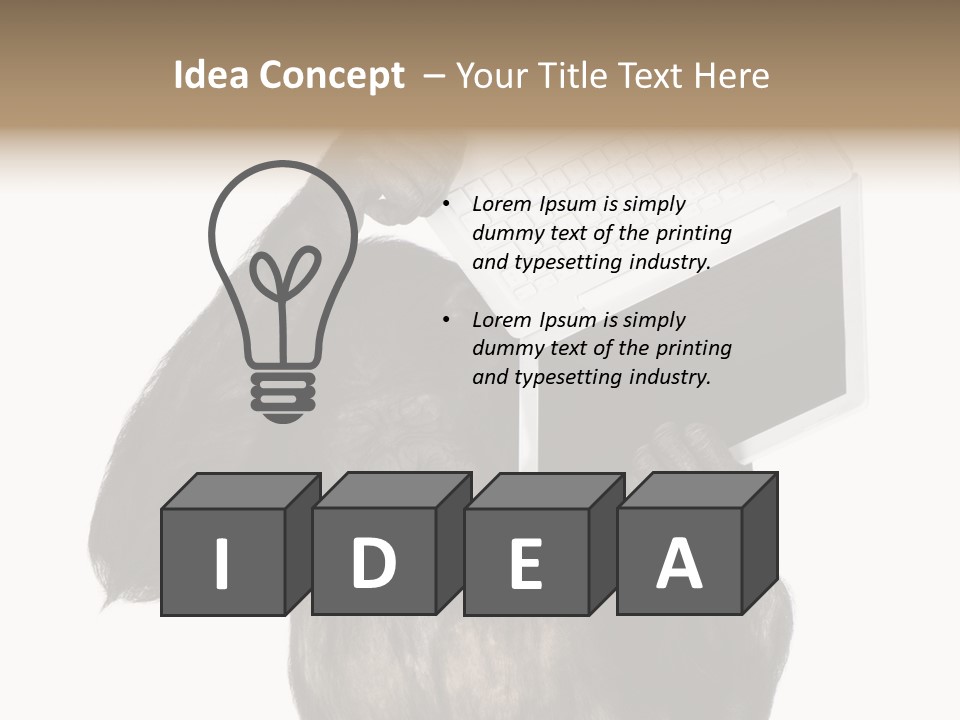 Creature Smart Mind PowerPoint Template