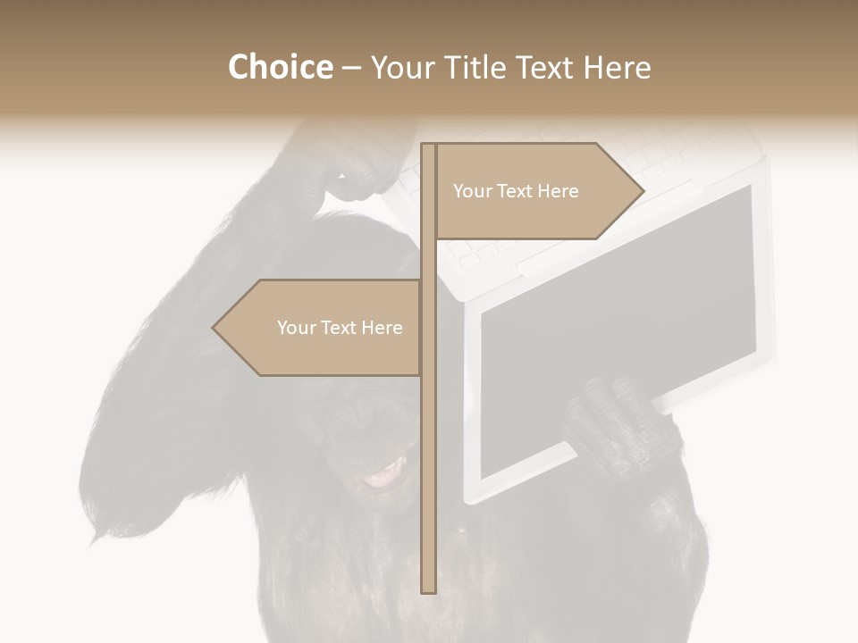 Creature Smart Mind PowerPoint Template