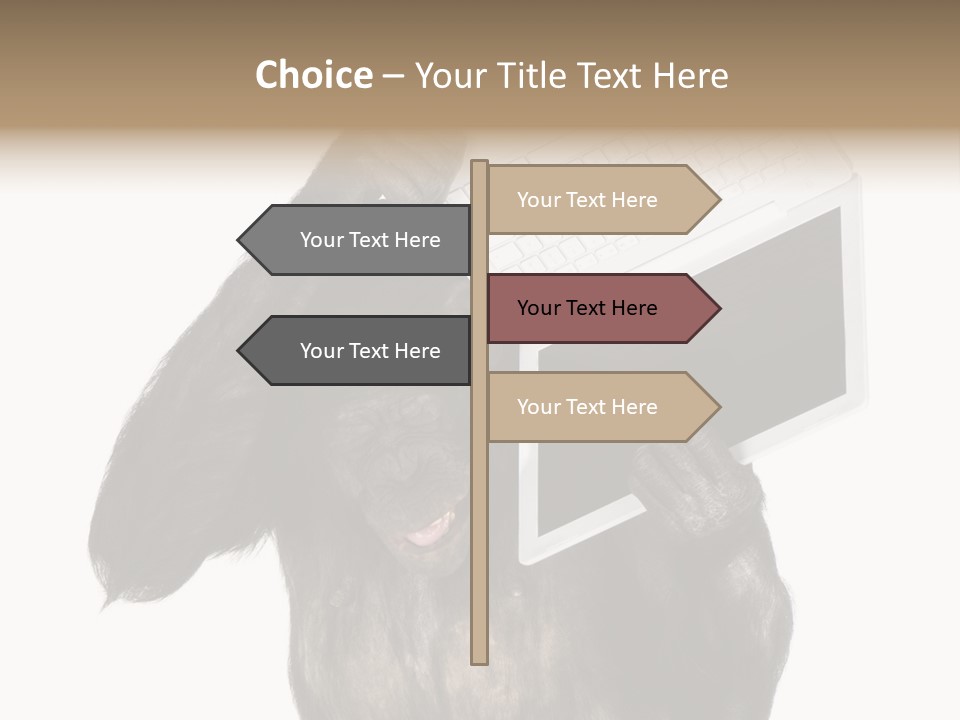 Creature Smart Mind PowerPoint Template