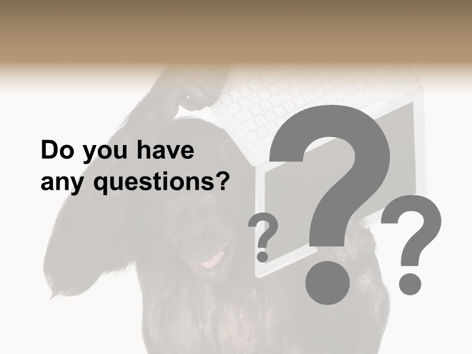 Creature Smart Mind PowerPoint Template