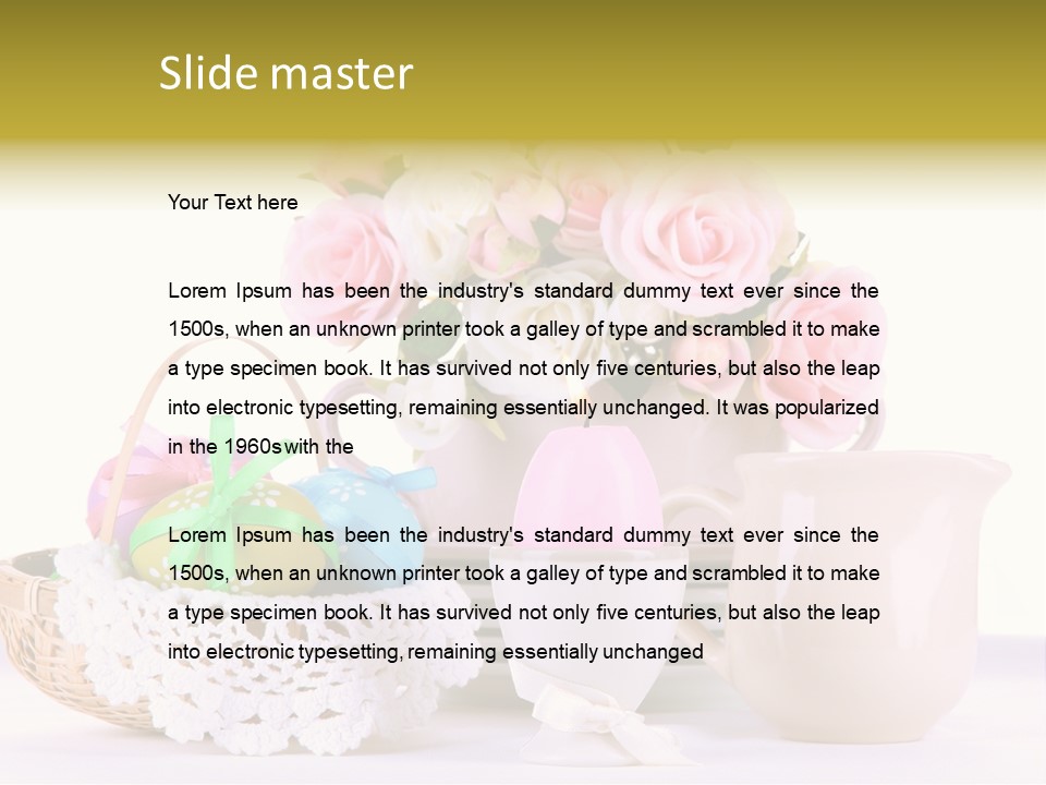 Brunch Fresh Season PowerPoint Template